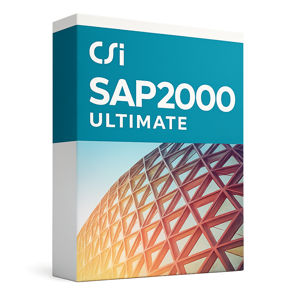 🏗️ CSI SAP2000 Ultimate – Análise Estrutural e Modelagem Avançada em Nível Profissional