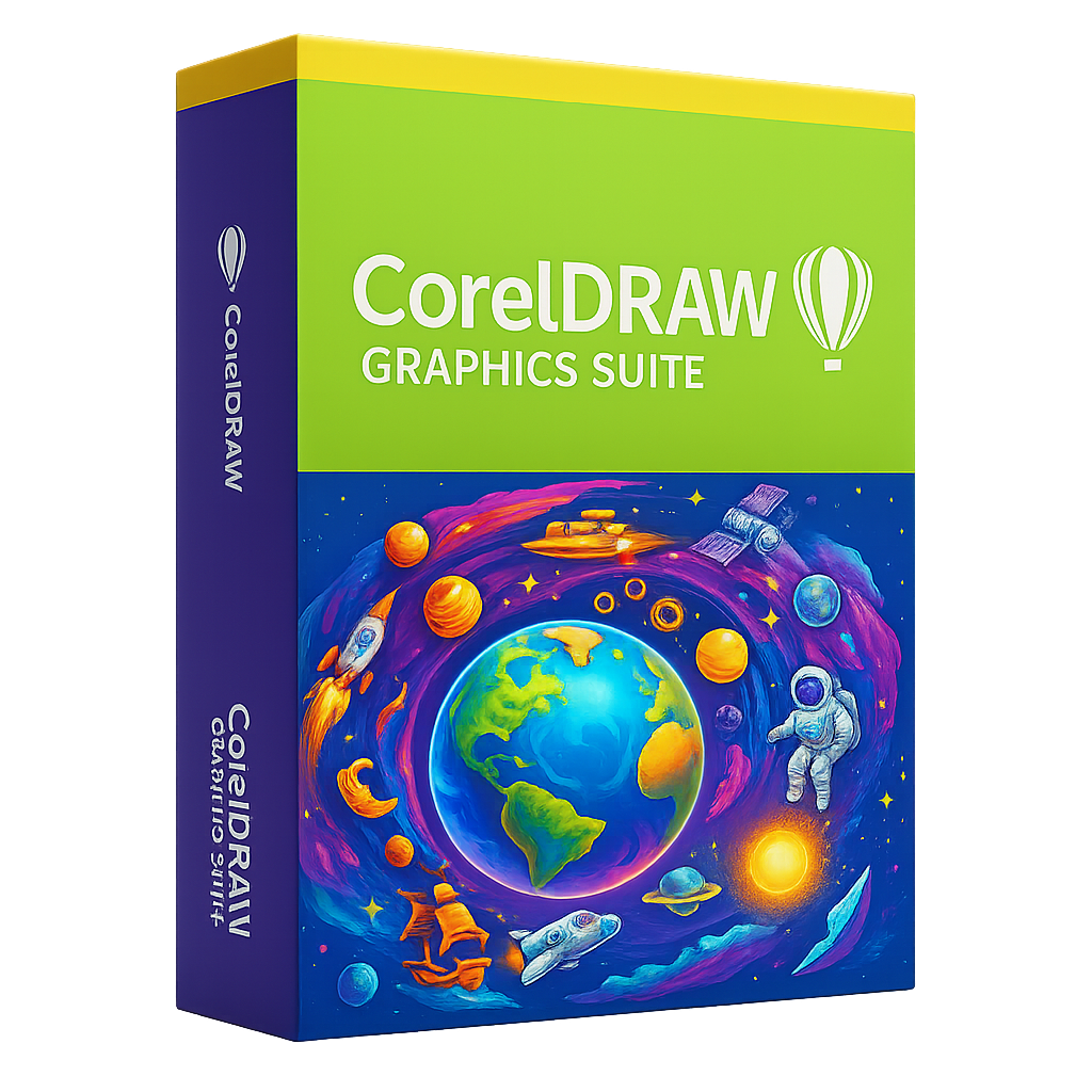 🖌️ CorelDRAW Graphics Suite – Design Gráfico Profissional, Vetorização e Edição Completa